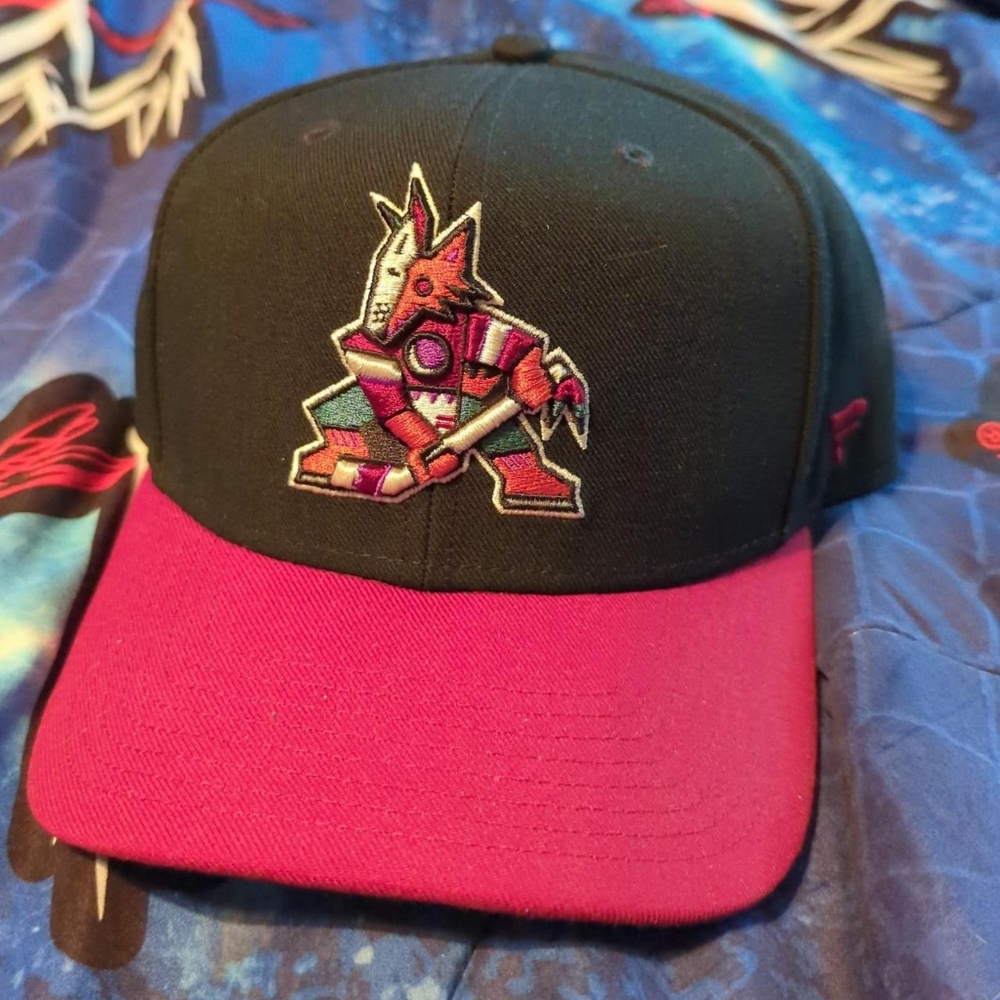 Retro Arizona Coyotes snapback hat